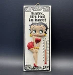 Spoontiques Betty Boop Retro Indoor Outdoor Thermometer Baby It's Hot Here. Fixed Price $15.57.