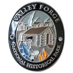 Valley Forge Walking Stick Medallion - National Historical Park Pennsylvania. Fixed Price $7.14.
