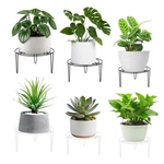 6-PIECE Set Metal Plant Stands, Heavy-duty Rustproof Iron Flower Pot Holders,.... Fixed Price $33.60.