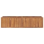 Stand Trellis Raised Bed Poly Rattan Planter Solid Wood Teak Vidaxl. Fixed Price $200.99.