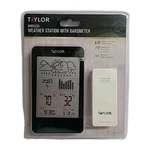 Taylor Precision Products 1733 Indoor/outdoor Thermometer W/barometer & Timer. Fixed Price $30.36.