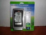 Acurite Wireless Indoor Outdoor Digital Thermometer With High Low Memory & Clock. Fixed Price $39.95.