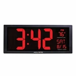 New Desk Shelf Clocks Acurite 75127 Oversized Led With Indoor Temperature. Fixed Price $175.00.