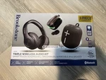 Brookstone Triple Wireless Audio Kit. Fixed Price $20.00.