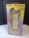 Taylor Hummingbird Collection Cast Resin Thermometer New. Fixed Price $29.99.