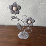 Metal Flower Holder For 2: Inch Pots Plants Indoor And Outdoor. Fixed Price $12.99.