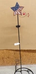 American & Stripes Solar Garden Stake 36" New Evergreen Flag. Fixed Price $31.99.
