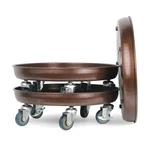 Kaoolaa Plant Caddy With Wheels 14 Inch 2 Pack, Heavy Duty Metal Stand .... Fixed Price $62.91.