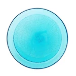 Achla Designs Reflective Crackle Glass Birdbath Bowl 12DOT5 In Diameter Teal. Fixed Price $56.95.