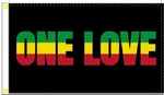 3X5 One Love Jamaican Colors Heritage Flag Banner 100D W/ Grommets. Fixed Price $13.44.