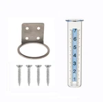 Mateda 7" Capacity Rain Gauge Outdoor, Accurate Glass Tube Best Rated Clear. Fixed Price $13.03.