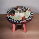 Wood Riser Poinsettia Plant Stand 9 Seasonal Snowman Holiday Table Decor. Fixed Price $17.99.