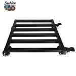 Black Plant Dolly Stand Rolling 4 Wheels Heavy Duty Caddy Holder Patio Pot. Fixed Price $21.99.