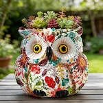 Owl Planter, Succulent Pots, Funny Indoor/outdoor, Decorative Gar. Fixed Price $36.63.