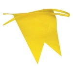 Grainger Approved PL-2 PENNANTS,POLYETHYLENE,YELLOW,100 Ft. 8AE63. Fixed Price $12.21.