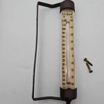 Vintage Used Antique Ll Bean / Conant Custom Brass Hanging Vermont Thermometer. Fixed Price $119.99.