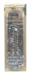 River's Edge Products Thermometer New Metal 17" Indoor Outdoor Tin. Fixed Price $9.99.