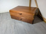 Vintage Mcm Art Deco Silverware Flatware Storage Chest Wood Case/box F95. Fixed Price $126.00.