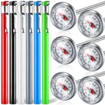 Stainless Steel Kitchen Thermometer 5 Stem 1 Dial 6 Pcs. Fixed Price $25.95.