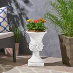 Christopher Knight Home Mgo Garden Urn Planter Durable Outdoor Decor Pot. Fixed Price $104.99.