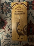 Farmers Almanac Thermometer Tin & Soap - Box With Rooster Vintage Avon. Fixed Price $15.00.