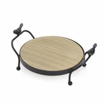 Thy Collectibles Metal Wooden Potted Plant Stand Rust Proof Iron Art.... Fixed Price $19.66.