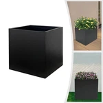 24 Inch Large Squre Metal Outdoor Steel Planters For Garden Yard Porch. Fixed Price $98.99.