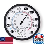 Fill Away Indoor Outdoor Thermometer Large Numbers Wall Hygrometer. Fixed Price $29.91.