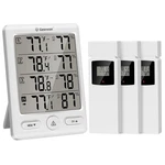 Indoor Outdoor Thermometer Wireless With 3 Remote Sensors, Digital Hygrometer. Fixed Price $42.95.