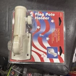 Adjustable Flag Pole Holder 1-1/8" U9375 Prime-line Outdoor Mount Bracket. Fixed Price $12.99.