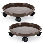 Skelang 13" Plant Caddy, Movable Stand Pot Saucer, Pallet Tray Tr.... Fixed Price $30.22.