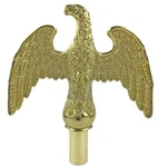 Metal Gold Eagle Top Aluminum Ornament 7-INCH Wingspan. Fixed Price $41.88.