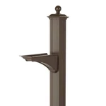 Whitehall Products Balmoral Mailbox Post Bronze Color Finial Weather Resistant. Fixed Price $210.44.