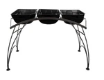 Plastec Urban Garden Table Graphite Finish. Fixed Price $39.99.