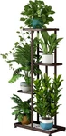 Linzinar Plant Stand Metal 4 Tier 5 Potted Multiple Flower Holder Shelf Indo. Fixed Price $35.40.