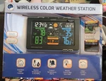 La Crosse Technology Wireless Color Weather Station MODEL#C83349, Nib. Fixed Price $40.00.