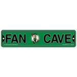 Wincraft Boston Celtics Fan Cave Basketball Nba Plastic 4" X 17" Street Sign. Fixed Price $14.99.