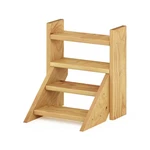 Tioman 13.8 In. Tall Pine Wood Outdoor Staircase Planter Stand (4-TIERED). Fixed Price $19.47.