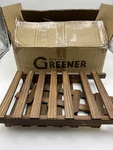 Greener Plant Stand 6 Tiers Wood Shelves Rack Flower - Nature. Fixed Price $39.00.