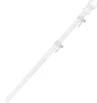 Briarwood Lane 58" Four Piece White Metal Flag Pole. Fixed Price $19.63.