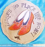 Spoontiques "ruby Slippers" Wizard Of Oz Stepping Stone Wall Hanger 9 5/8". Fixed Price $18.50.