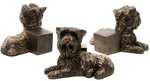 Potty Feet Yorkshire Terrier Themed Plant - Bronze Color Set Of 3. Fixed Price $38.59.