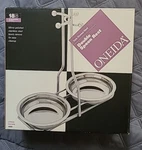 Oneida Stainless Steel Double Ladle Spoon Rest Holder. Fixed Price $15.00.