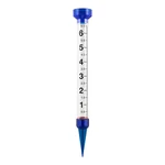 704-1549 Crosse 18" Jumbo 6" Rain Capacity Plastic Gauge Blue. Fixed Price $19.95.