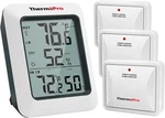 Thermopro TP60-3 Digital Hygrometer Indoor Outdoor Thermometer WHITE-3 Sensor. Fixed Price $71.23.