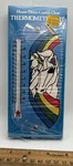 Vintage Rainbow Unicorn Pride Indoor Outdoor Window Thermometer Aaron Supply. Fixed Price $11.99.