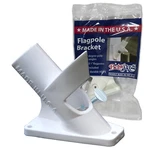Betsy Flags 1 In. Flagpole Bracket 2 Position Mount Hdpe New. Fixed Price $10.49.