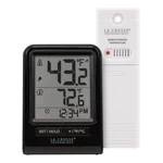Wireless Digital Thermometer Battery Operated Black Crosse Technology. Fixed Price $28.99.