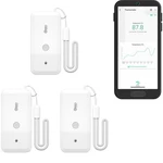 Yolink Smart Freezer Thermometer, Lora Wireless Fridge Temperature Sensor 3-P.... Fixed Price $67.80.