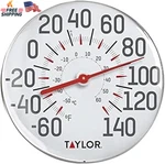 Taylor Metal Wall Indoor Outdoor Thermometer, Wireless With Easy To. Fixed Price $35.91.